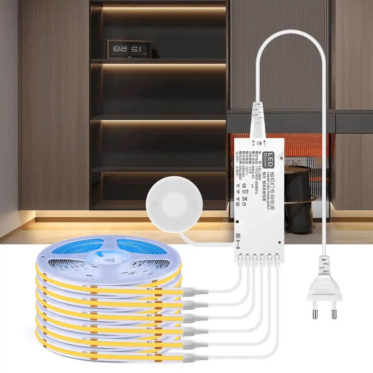 Do cabinet lights need an electrician?